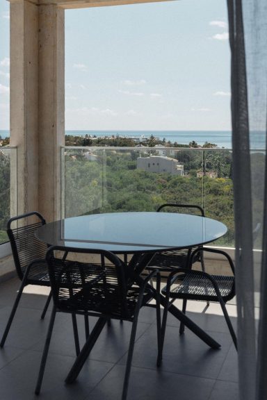 Veranda and sea view