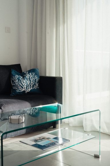Living area and couch